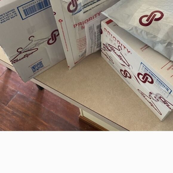Posh Swag Thank-You Shipping Packaging Tape 1 roll P Hanger Merch Love Sale Sell - Picture 3 of 15